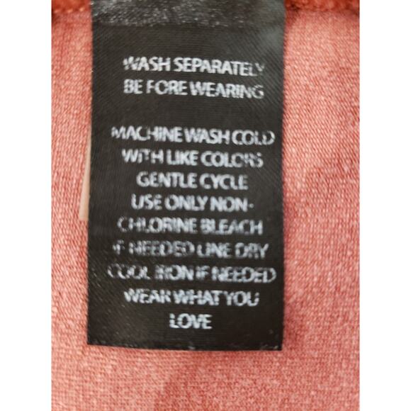 Torrid Tunic Dress Size 4 Red Criss Cross V-Neck 3/4 Sleeve Super Soft Knits - Picture 4 of 4